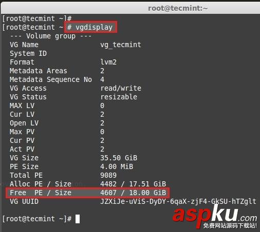 Linux,lvm,擴增卷組,邏輯卷