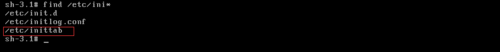 Linux,inittab