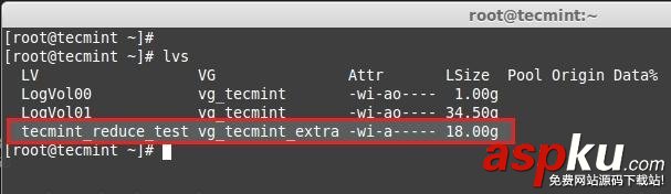 Linux,lvm,擴增卷組,邏輯卷