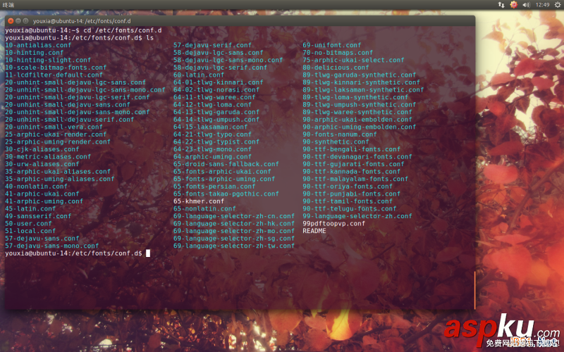 Linux折騰記(五):在Ubuntu 14.10中使用Windows字體 Linux折騰記,Ubuntu,14.10,使用Windows字體