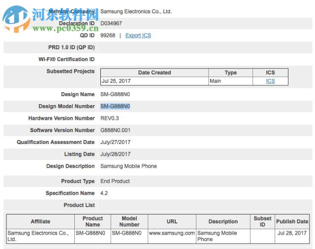 三星Note 8雙鏡頭零組件曝光 多種型號通過FCC認證