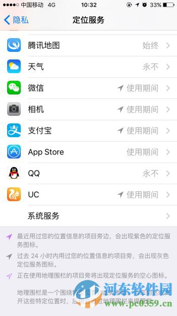 蘋果iPhone7怎么關閉常去地點?蘋果IOS10關閉常去地點的方法