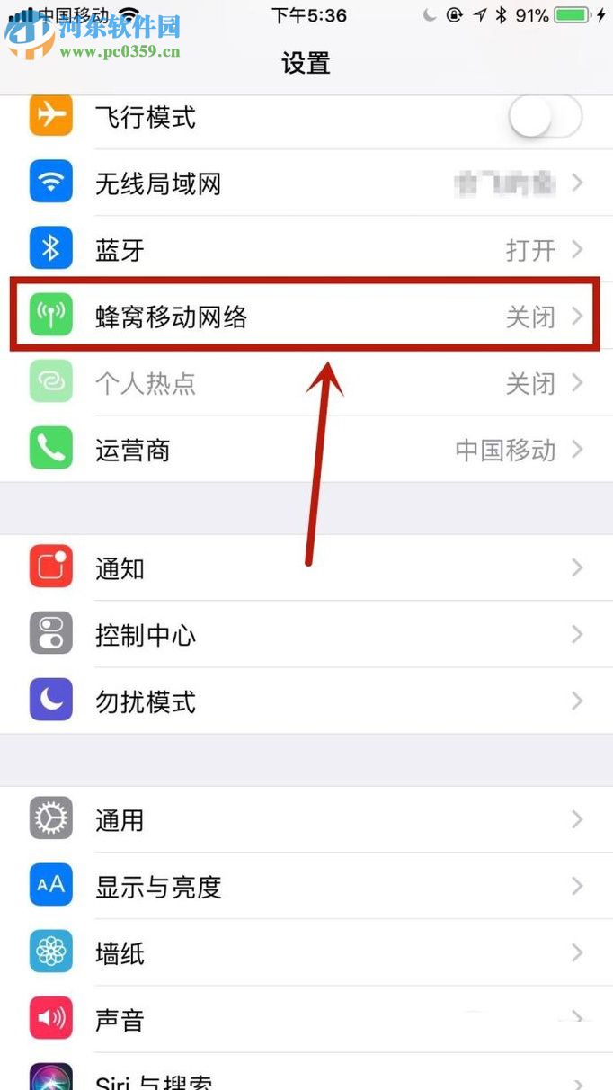 蘋果iPhone6S 設置4G網絡的方法