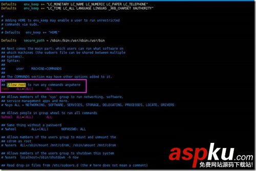 Centos,Linux,用戶權限,委派配置