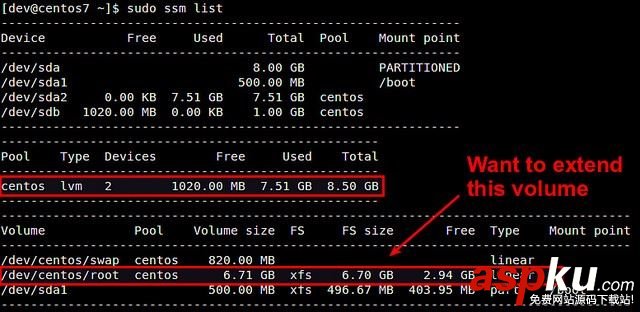 CentOS7上如何借助系統存儲管理器管理LVM卷? CentOS7,系統存儲,管理器,LVM卷