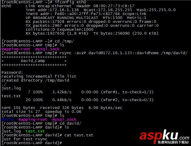 CentOS6中rsync服務器的安裝與配置 centos,rsync