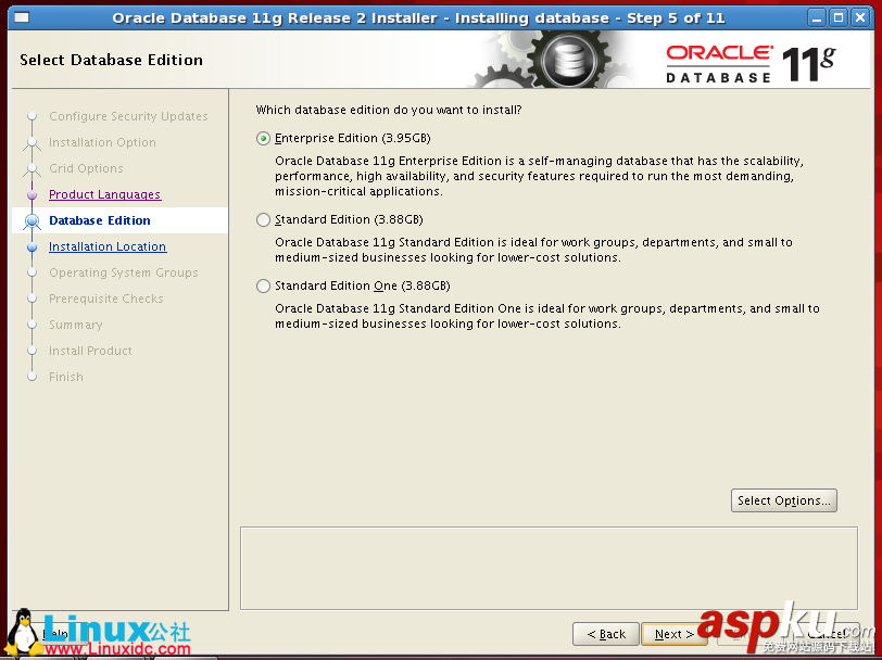 RedHat Linux5.5下Oracle 11g安裝圖解教程 RedHat,Linux,Oracle