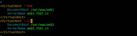 Centos中基于IP,域名,端口的虛擬主機搭建圖文教程 Centos,IP,域名,端口,虛擬主機
