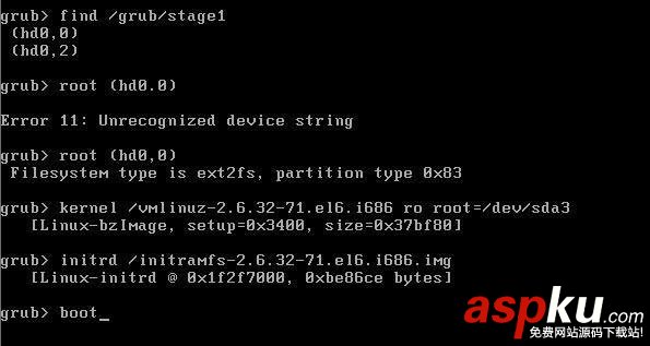 CentOS 6誤刪除的boot分區(qū)該如何還原恢復(fù) CentOS,boot,分區(qū)