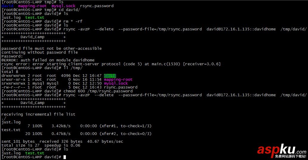 CentOS6中rsync服務器的安裝與配置 centos,rsync
