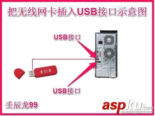 無線網卡插入電腦的USB接口后如何設置 無線網卡,USB