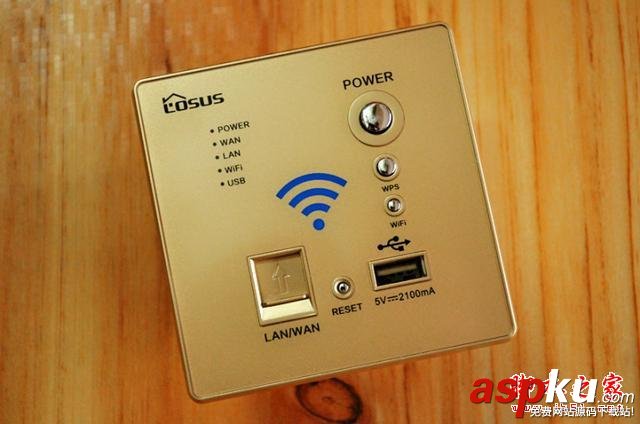 裝上墻壁的無線路由器 墻壁式無線路由 LS86-330 體驗 無線路由器,LS86-330