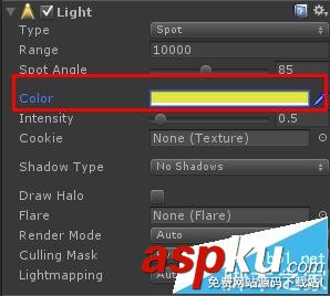 unity3d中四種光源有什么區別? unity3d,光源