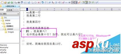 editplus怎么使用正則替換規(guī)則快速刪除空白行? editplus,空白行