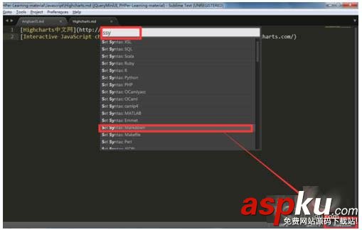 Sublime Text 3怎么設置為Markdown編輯器? Sublime,Markdown
