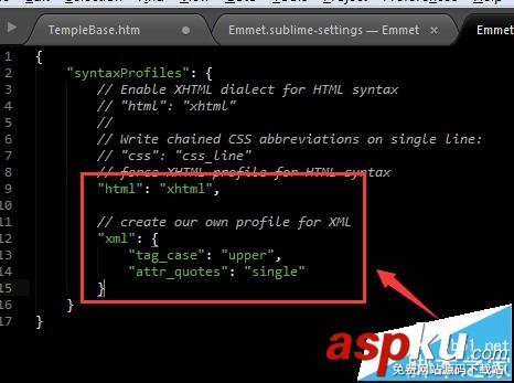 sublime text3怎么設(shè)置Emmet輸入標(biāo)簽自動(dòng)閉合? sublime,Emmet,標(biāo)簽