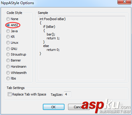 Notepad++中代碼格式化插件NppAStyle使用介紹 Notepad,NppAStyle