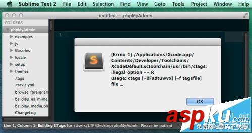 Sublime Text2怎么配置CTags插件? Sublime,CTags插件
