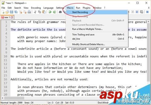 Notepad++怎么增加整行刪除快捷鍵? Notepad,快捷鍵