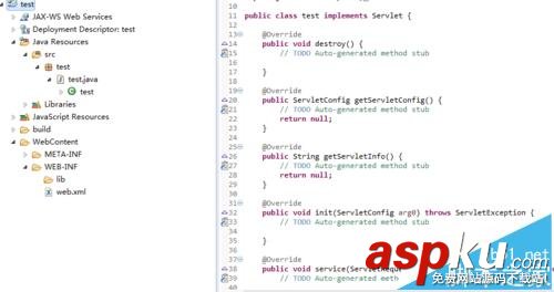 eclipse怎么創建servlet中class并配置servlet教程 eclipse,servlet