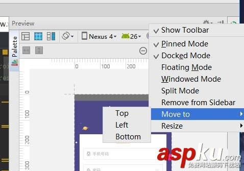 AndroidStudio中怎么設置xml與預覽同時顯示? AndroidStudio,xml