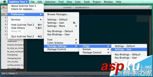 Sublime Text2怎么配置CTags插件? Sublime,CTags插件