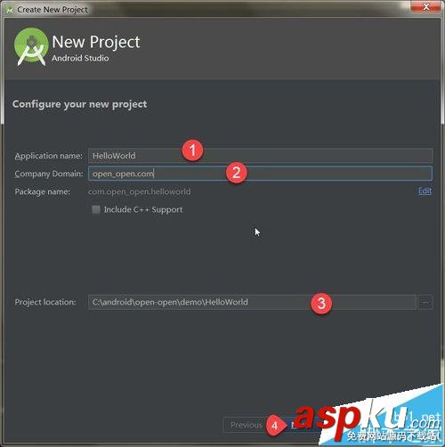 Android Studio2.0怎么創(chuàng)建第一個(gè)應(yīng)用? AndroidStudio