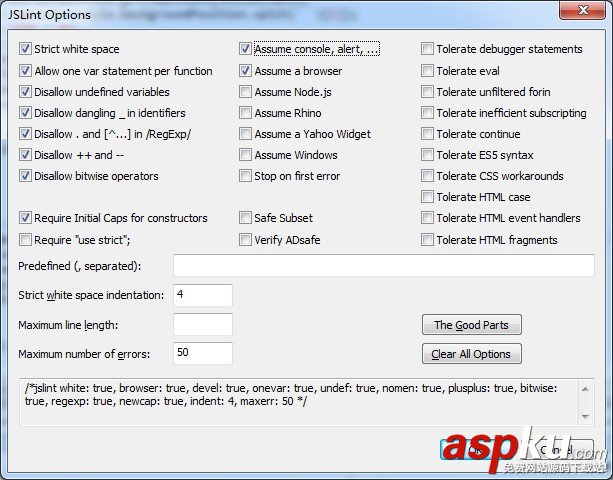 在notepad++中使用jslint檢查javascript代碼錯誤 notepad++,jslint,javascript