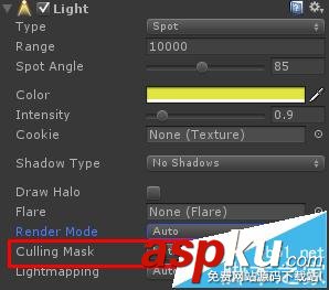 unity3d中四種光源有什么區別? unity3d,光源