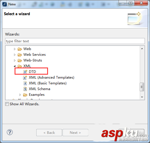 MyEclipse中怎么創建xml約束文件DTD? MyEclipse,xml,DTD