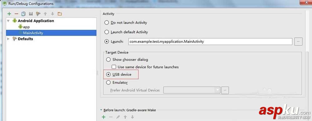 android studio怎么在真機中調試程序? androidstudio
