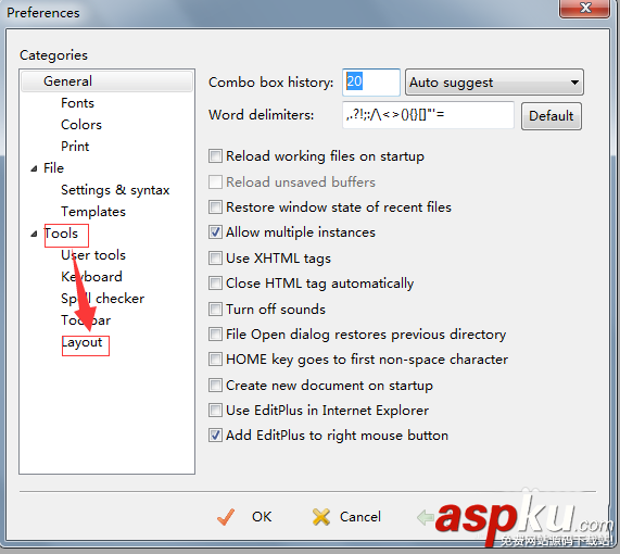 EditPlus打開的文件窗口怎么設(shè)置在頂部顯示? EditPlus,窗口
