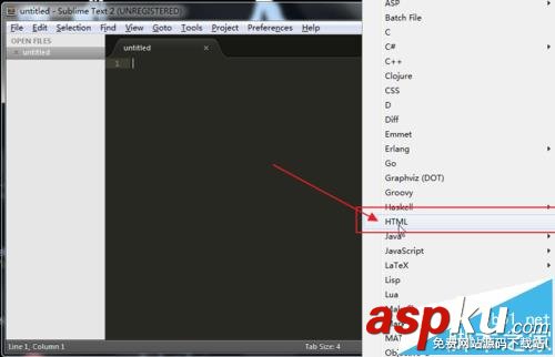 Sublime Text2怎么新建一個HTML頭部文件? Sublime,頭部,HTML