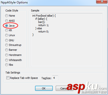 Notepad++中代碼格式化插件NppAStyle使用介紹 Notepad,NppAStyle