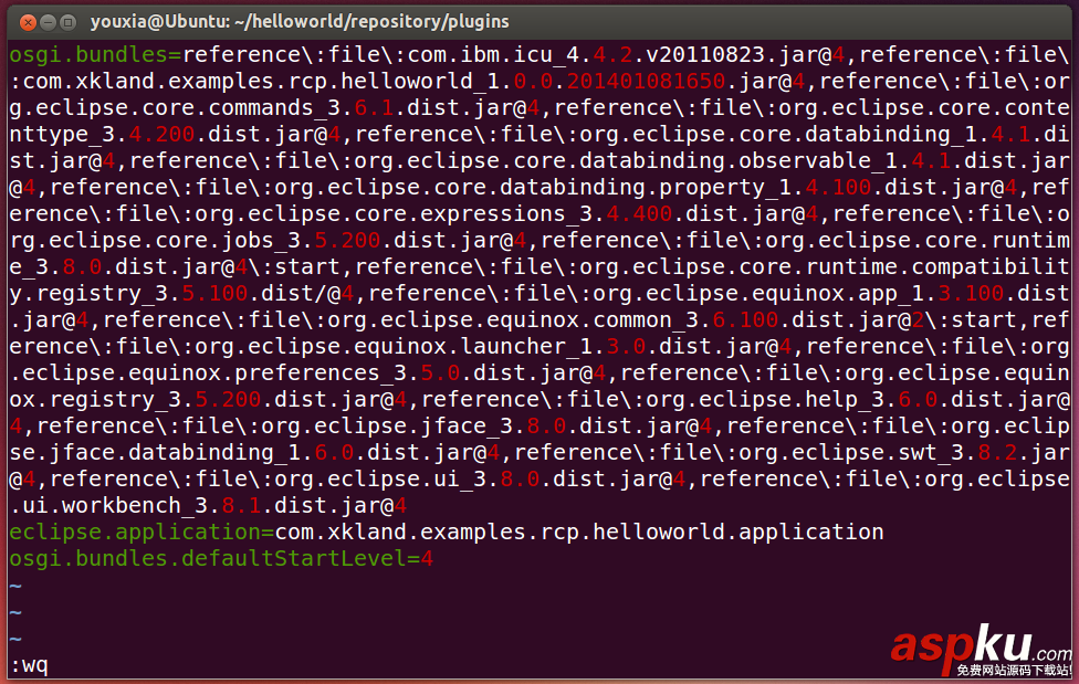 eclipse rcp詳解Hello World以及eclipse rcp和osgi的簡單展示(圖文) eclipse,rcp,osgi
