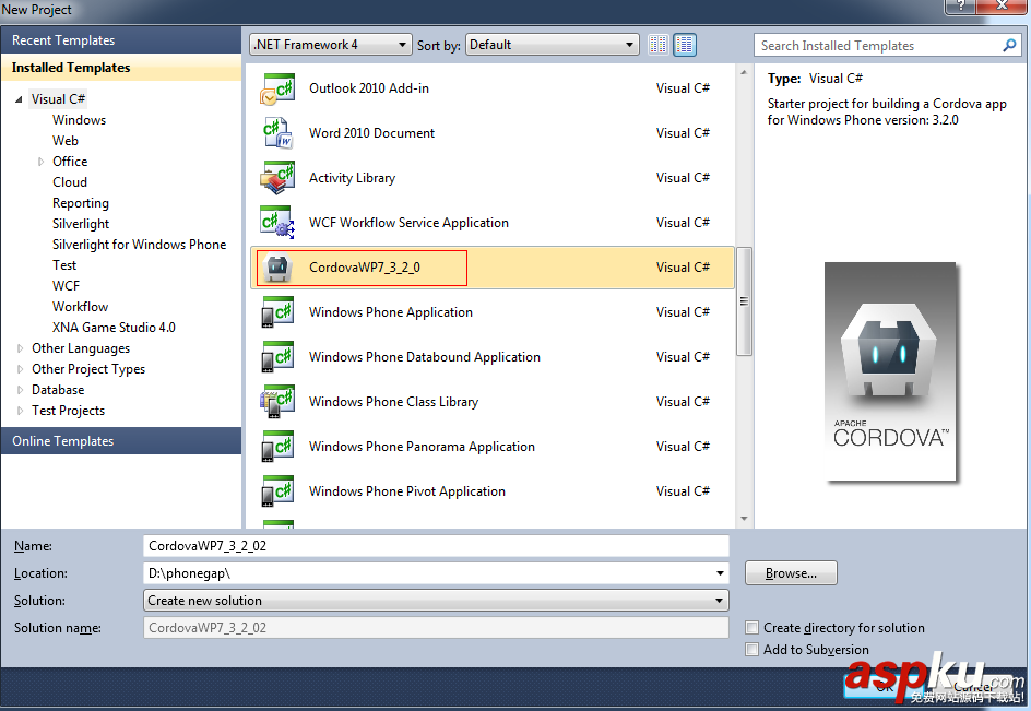 windows phone 配置PhoneGap開發環境(wp7 phonegap 開發環境)圖文教程 wp7,phonegap