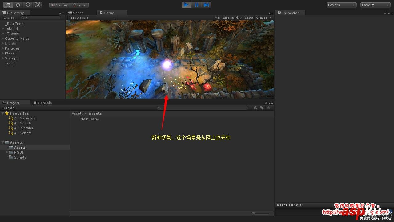 Unity3D 使用 WWW 加載場景并顯示進度條 Unity3D,加載場景,顯示,進度條