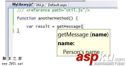 vs2008 JavaScript 語法提示(Intellisense)功能 vs2008,javascript,語法提示