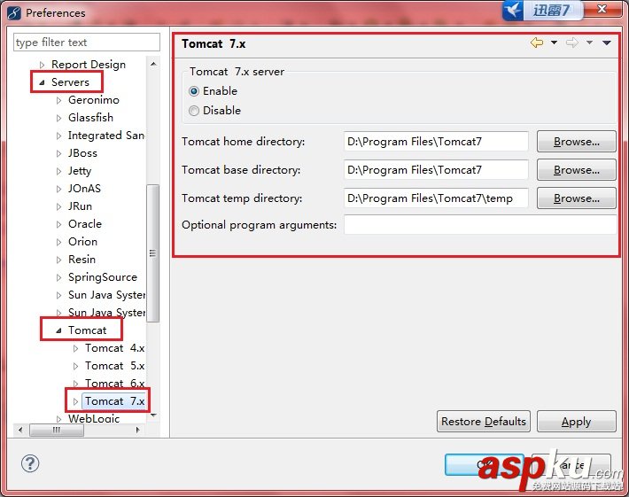 MyEclipse10和Tomcat7運行Web頁面的配置方法 MyEclipse,Tomcat7,Web
