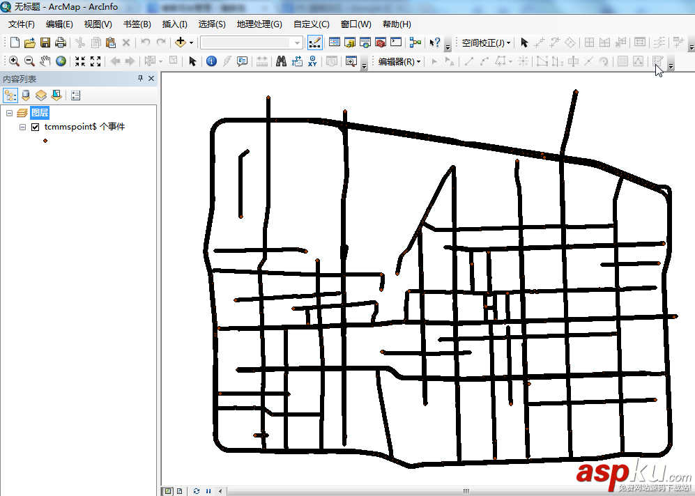 Oracle數據表轉換為Shapefile文件圖文說明 Oracle數據表,Shapefile文件