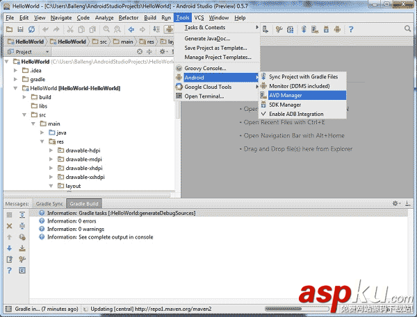 最全面的Android Studio使用教程(圖文) Android,Studio