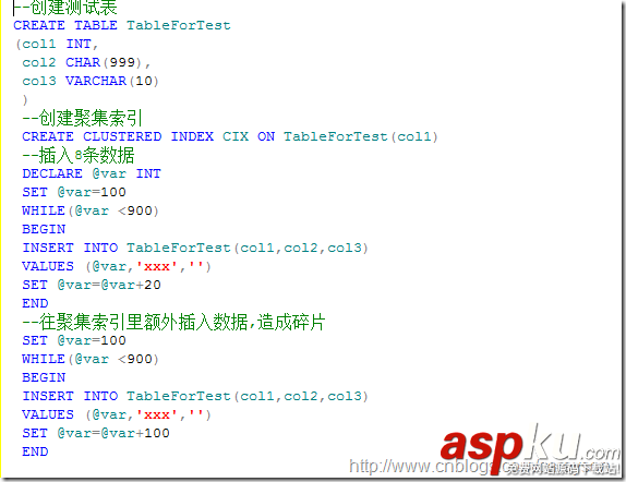 sql索引碎片產生的原理 解決碎片的辦法(sql碎片整理) sql碎片整理,sql索引碎片,解決碎片的辦法