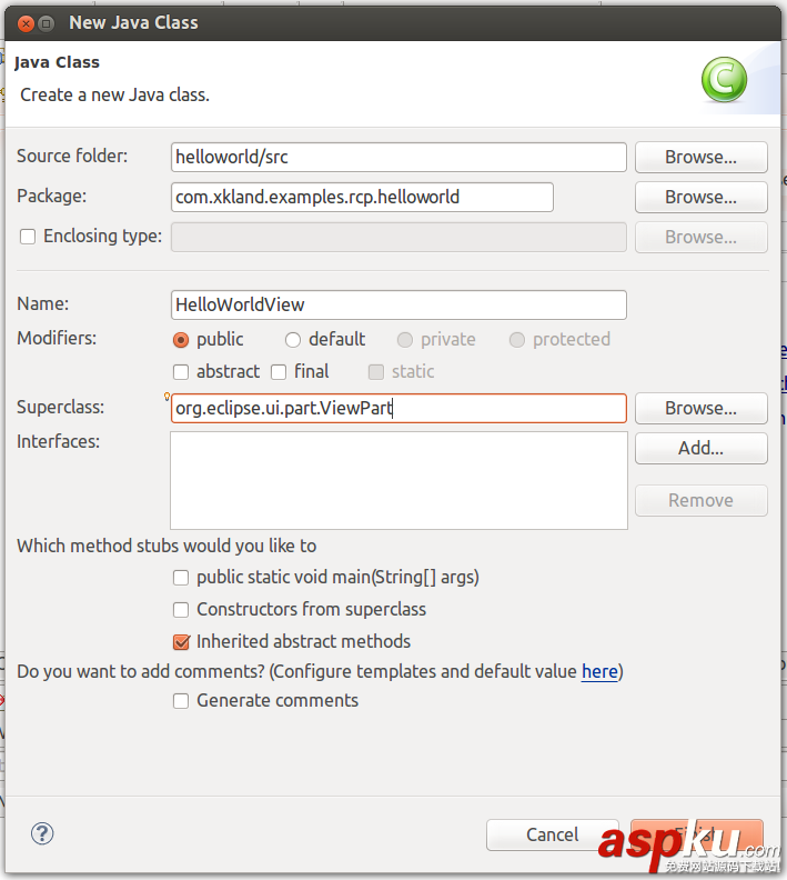 eclipse rcp詳解Hello World以及eclipse rcp和osgi的簡單展示(圖文) eclipse,rcp,osgi