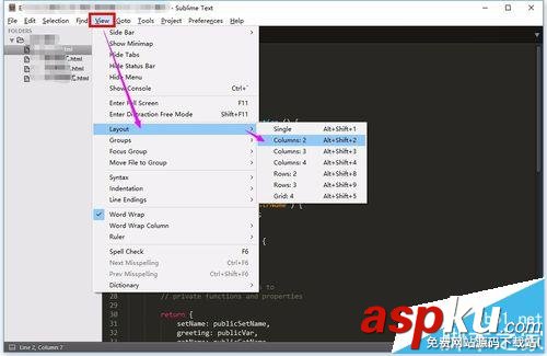 sublime text3怎么關(guān)閉分屏? sublimetext,分屏