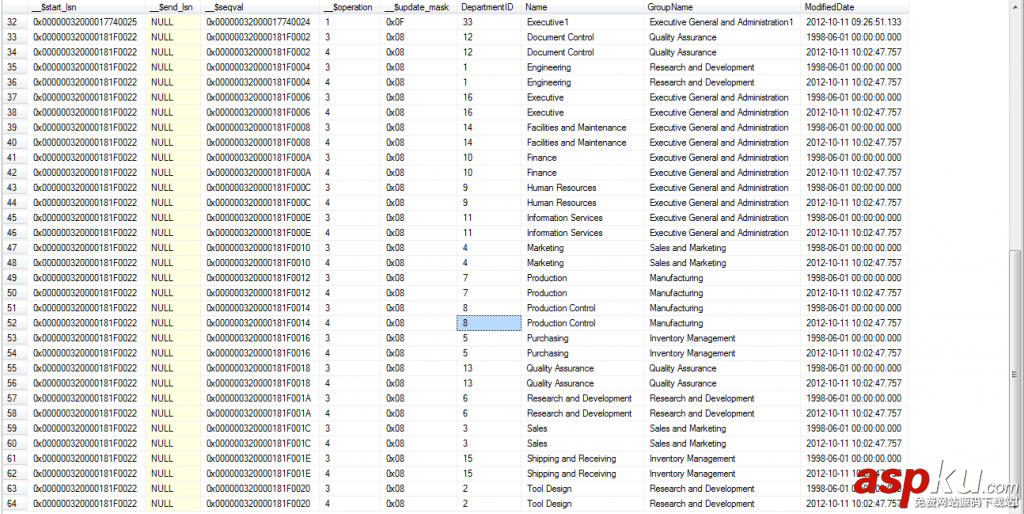 SQLServer 2008 CDC實現數據變更捕獲使用圖文詳解 SQLServer2008,CDC,數據變更捕獲