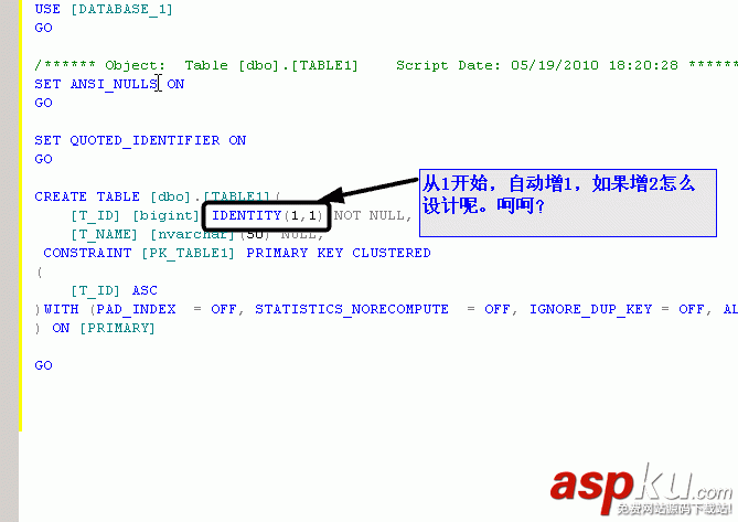 PowerDesigner中如何生成主鍵和自增列(SQL SERVER版本)  PowerDesigner,主鍵,自增列