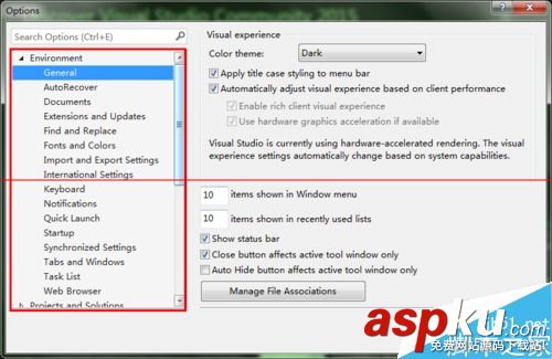 visual studio 2015怎么把英文界面變成中文界面? visualstudio2015