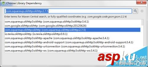 AndroidStudio怎么加載并使用okHttp? AndroidStudio,okHttp