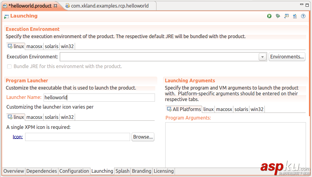 eclipse rcp詳解Hello World以及eclipse rcp和osgi的簡單展示(圖文) eclipse,rcp,osgi