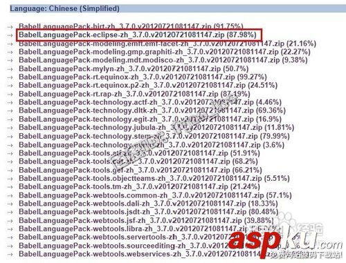 Eclipse中文版之完美漢化教程(詳細圖解) Eclipse,完美漢化